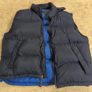 American Eagle Puffer Jacket Extra Large Blue Insulated Hooded Active